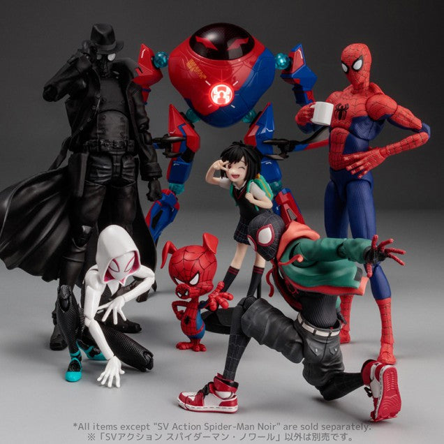 Sentinel Spider-Man: Into the Spider-Verse SV-Action: Spider-Man Noir 1:12 Scale Collectible Figure