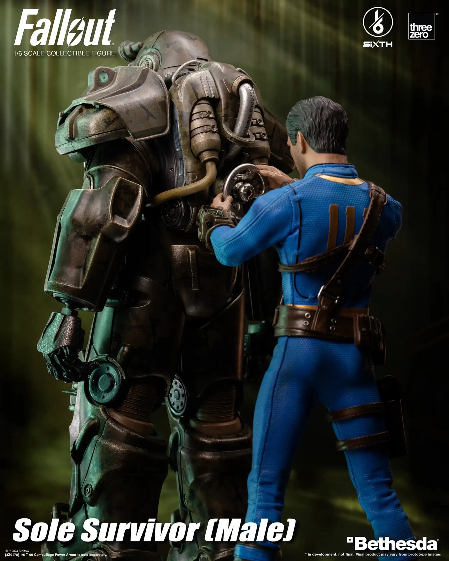 Threezero Fallout Sole Survivor (Male) 1:6 Collectible Figure