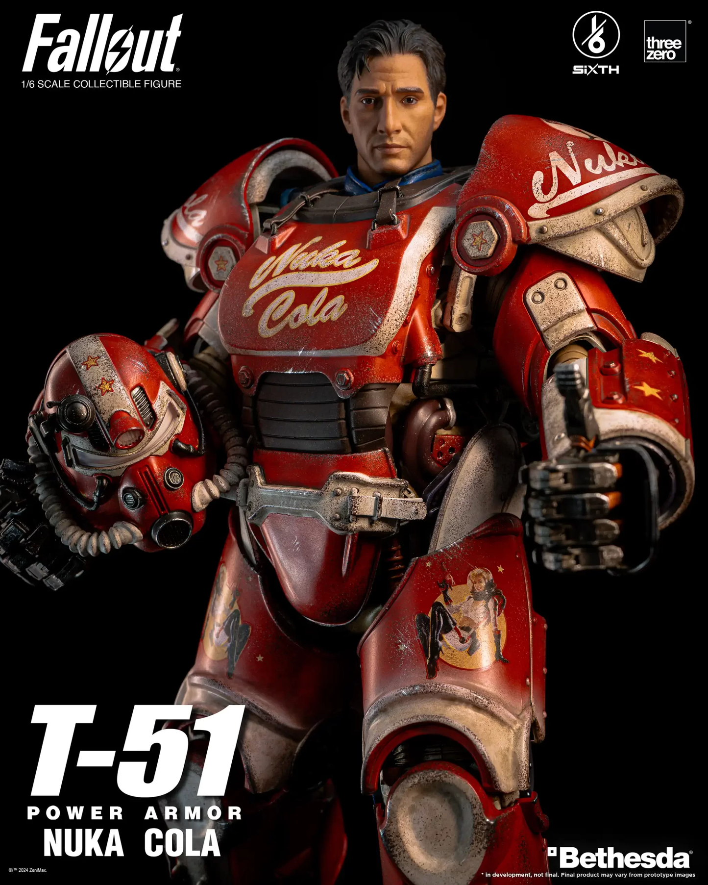 Threezero Fallout 1:6 T-51 Nuka Cola Power Armor 3Z0773