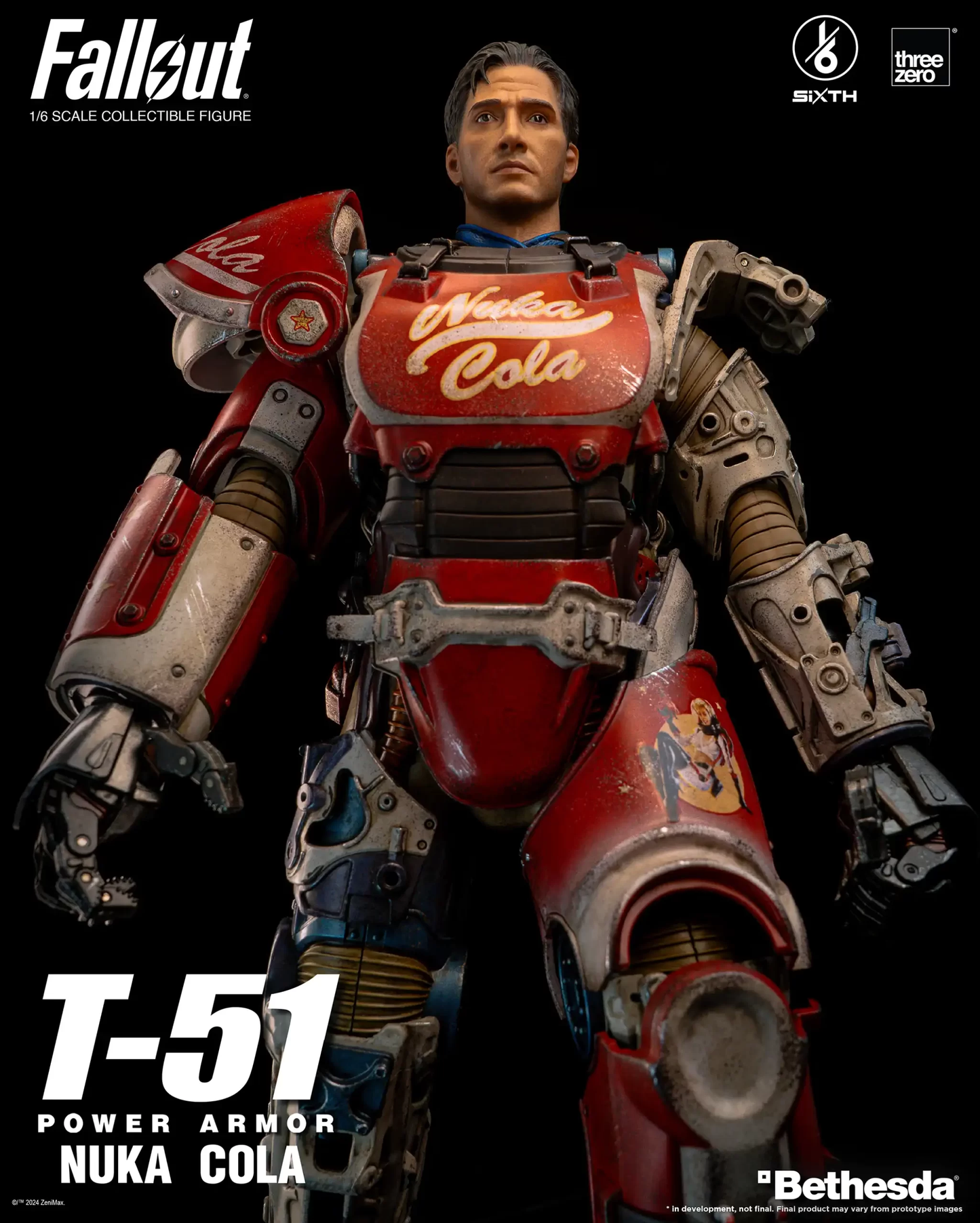 Threezero Fallout 1:6 T-51 Nuka Cola Power Armor 3Z0773