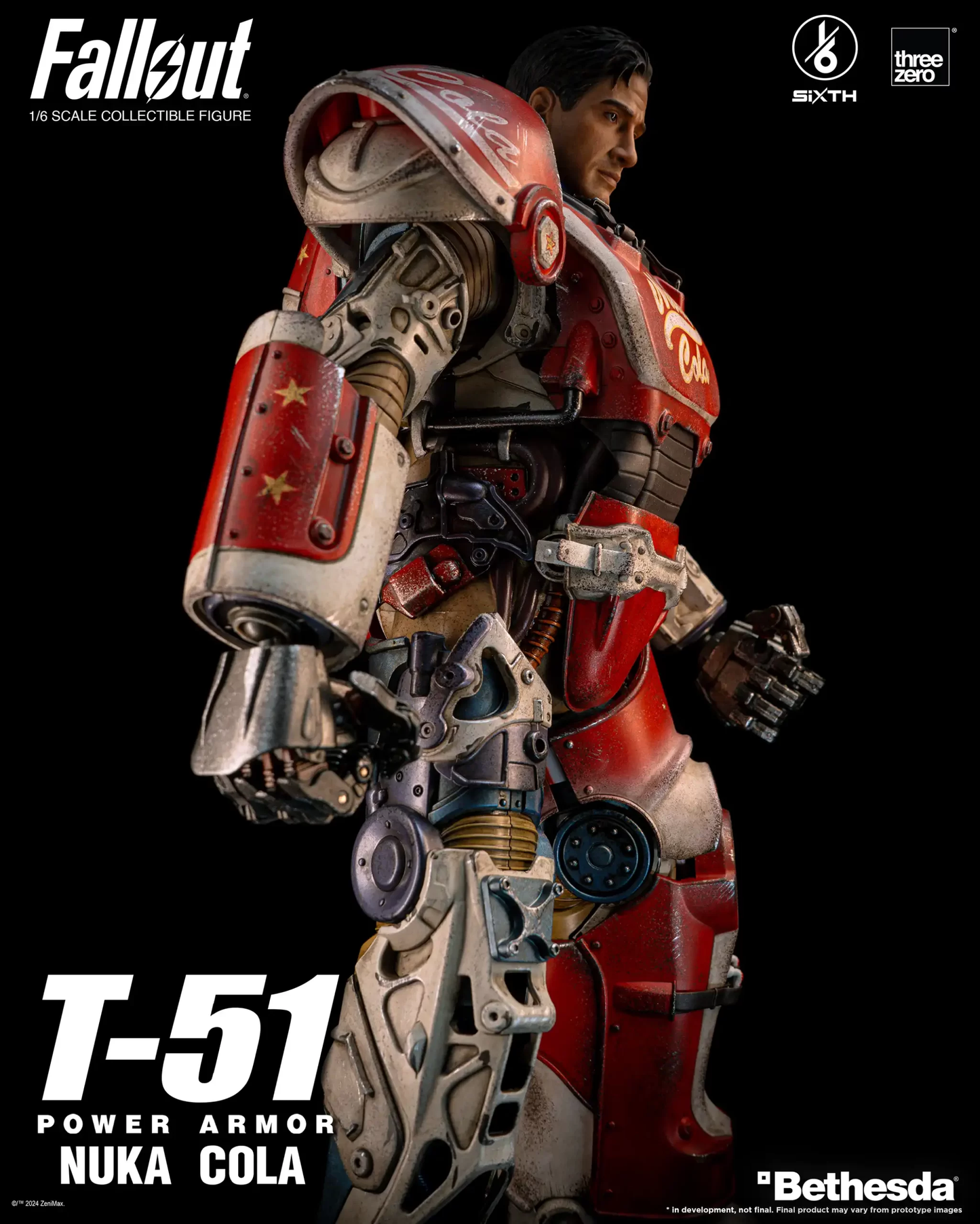 Threezero Fallout 1:6 T-51 Nuka Cola Power Armor 3Z0773