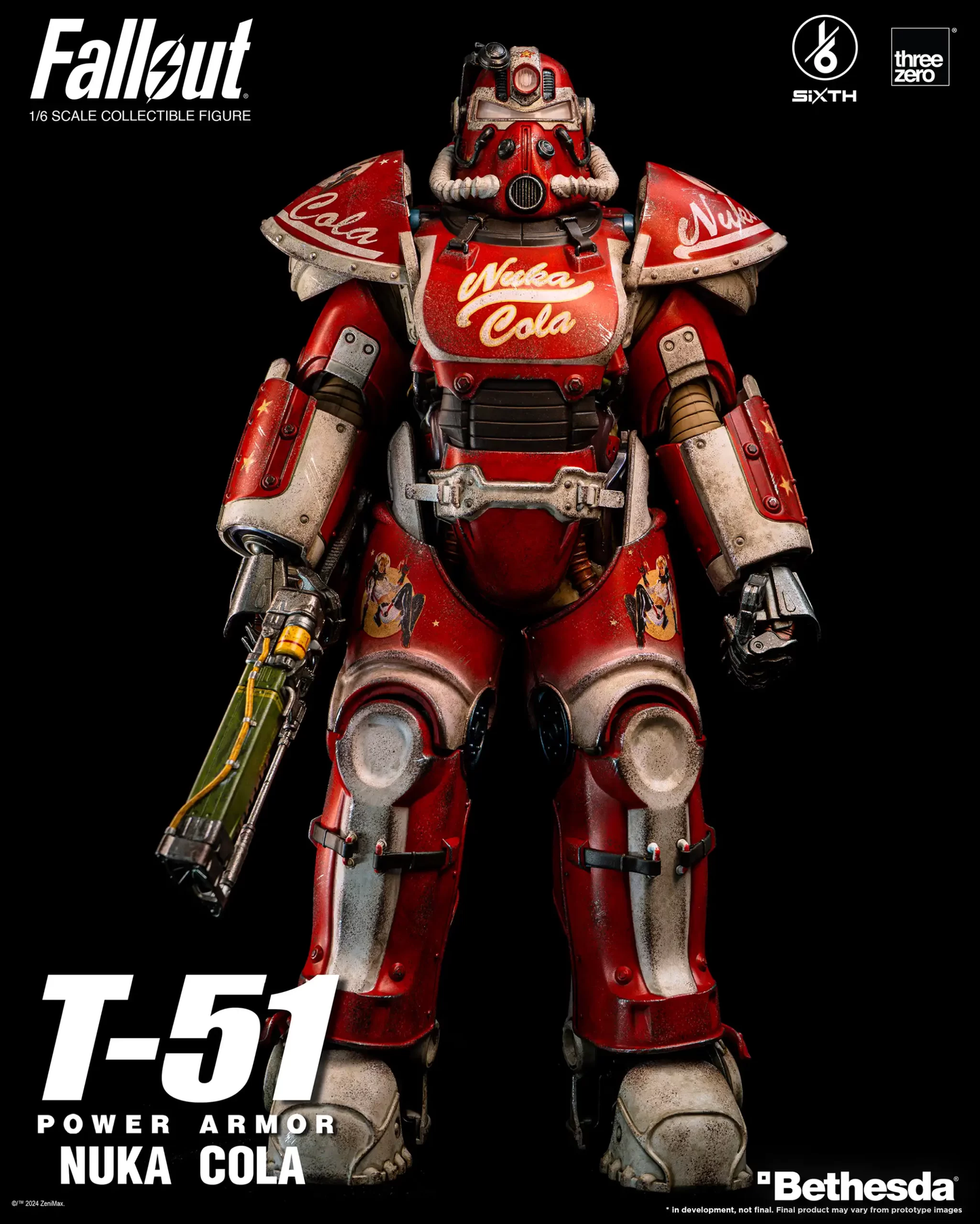 Threezero Fallout 1:6 T-51 Nuka Cola Power Armor 3Z0773