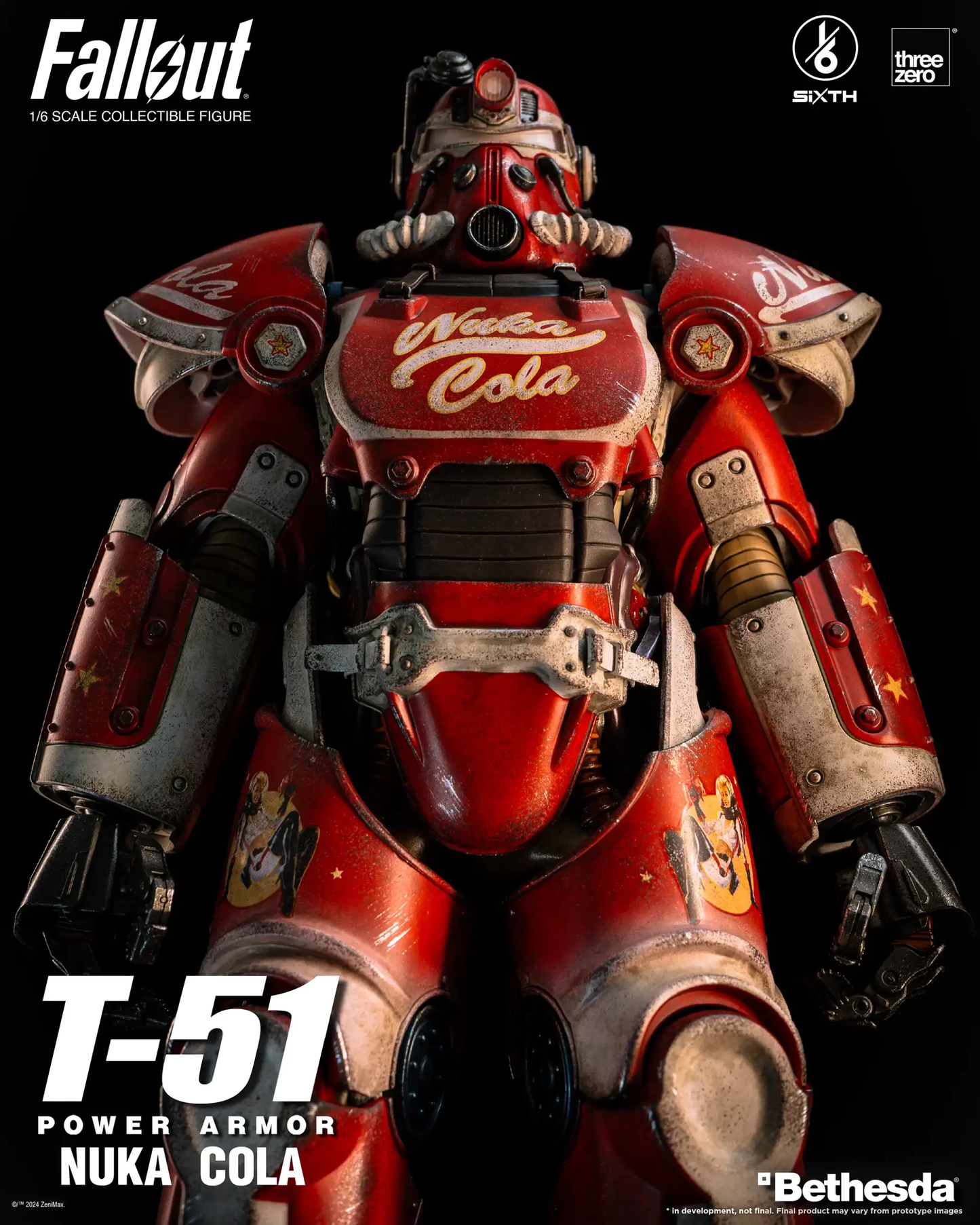 Threezero Fallout 1:6 T-51 Nuka Cola Power Armor 3Z0773