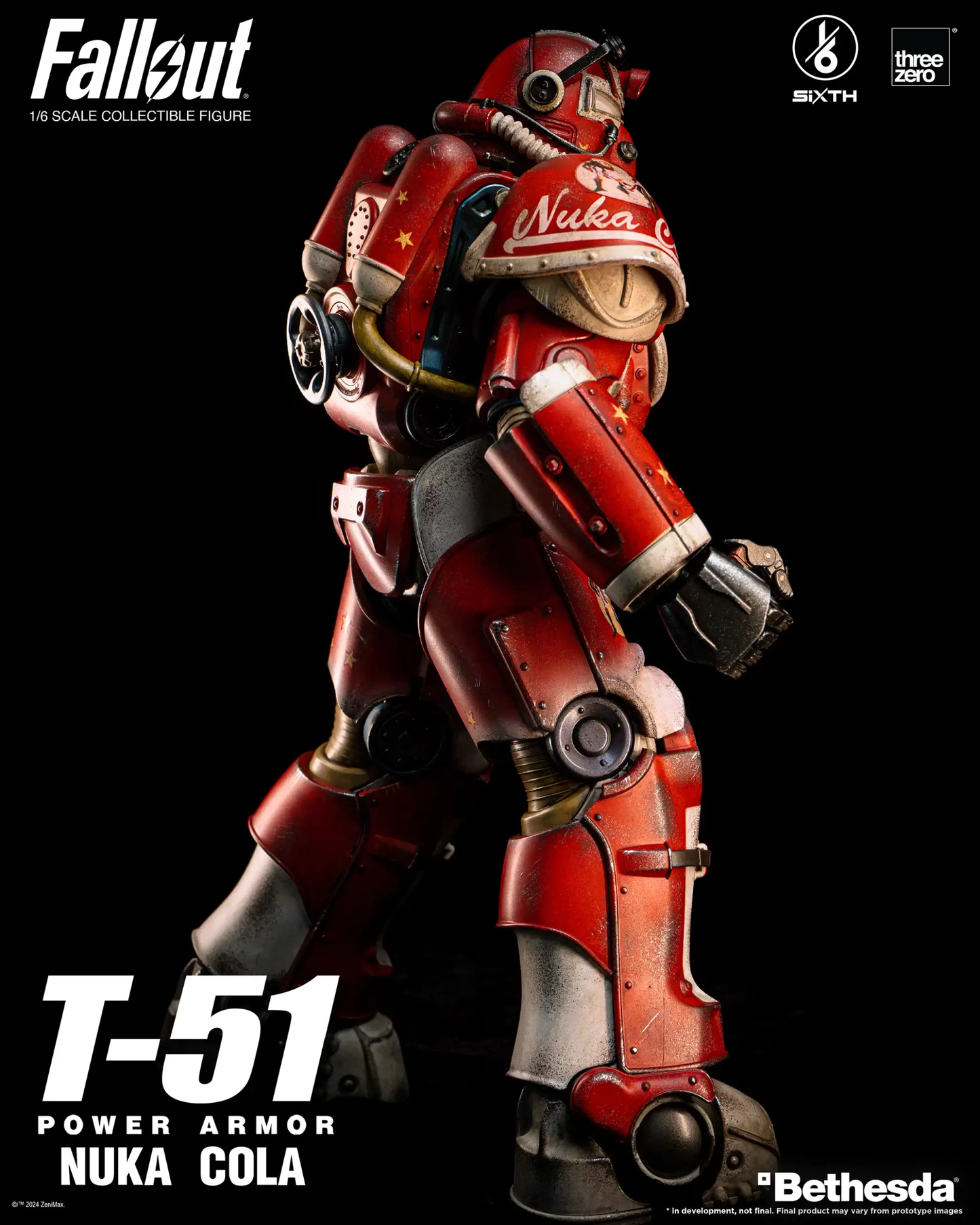 Threezero Fallout 1:6 T-51 Nuka Cola Power Armor 3Z0773