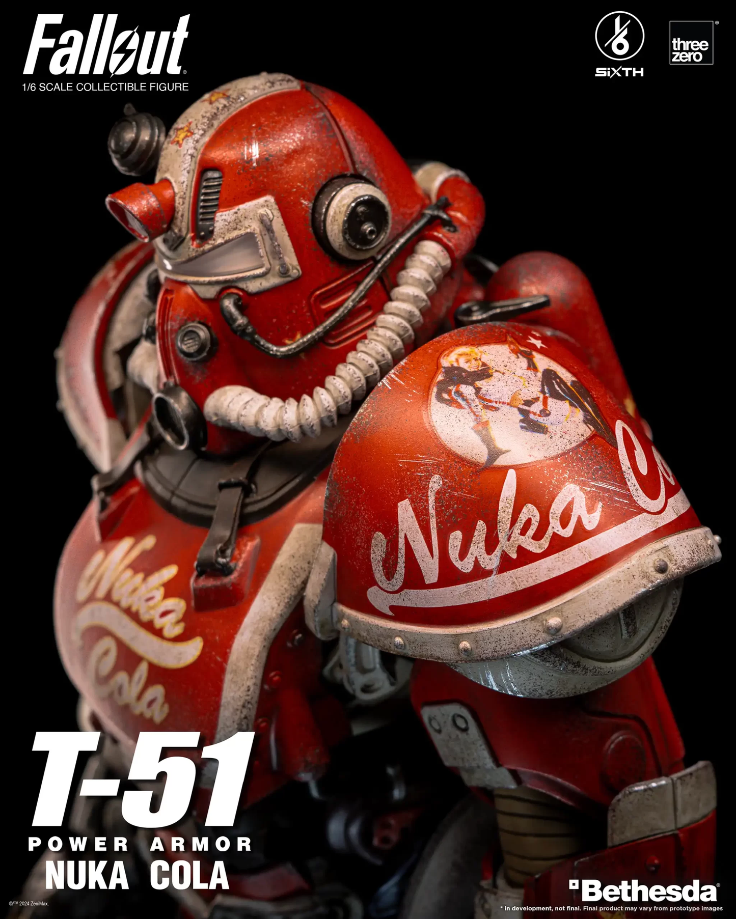 Threezero Fallout 1:6 T-51 Nuka Cola Power Armor 3Z0773