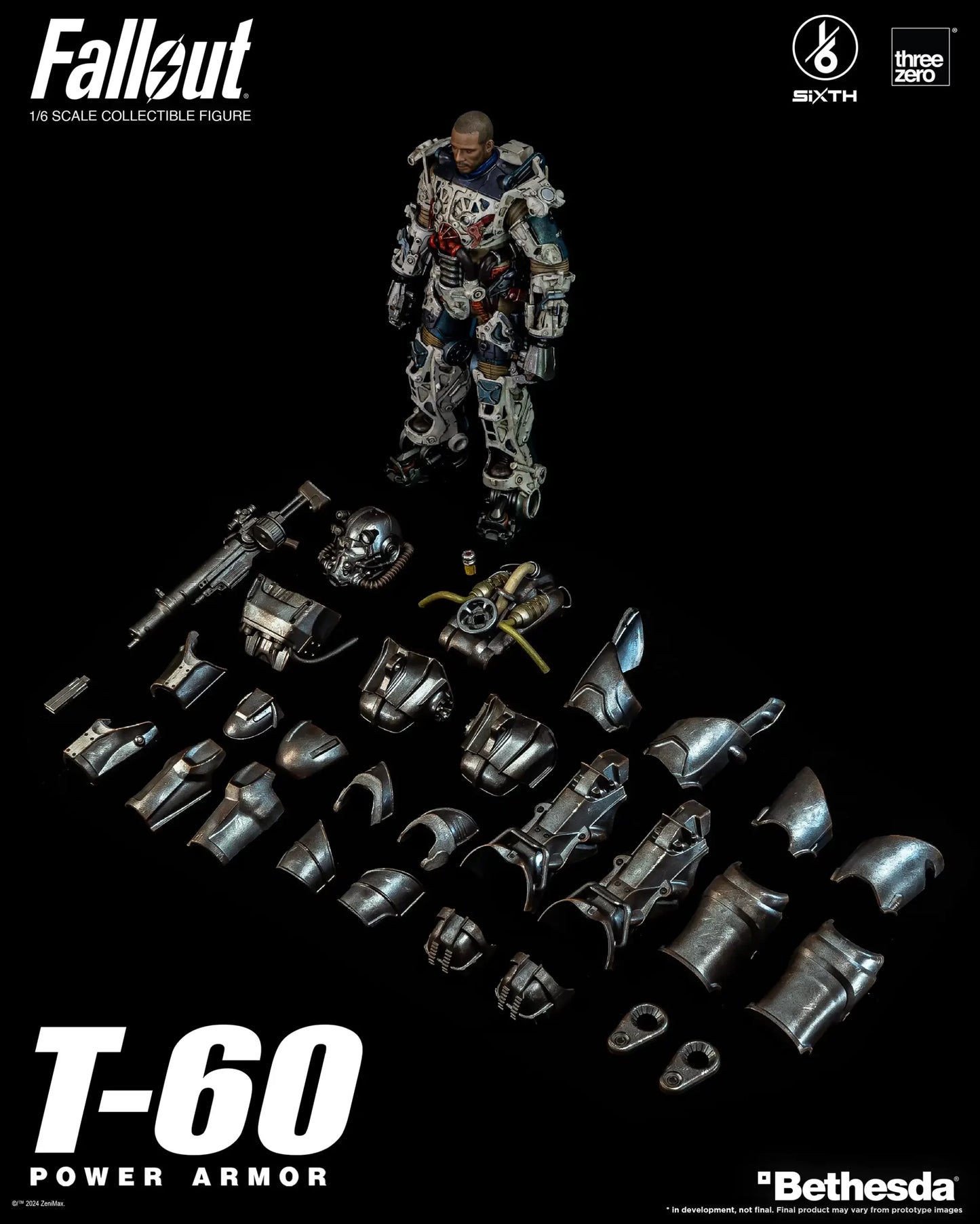 Threezero Fallout T-60 Power Armor 1:6 Collectible Figure