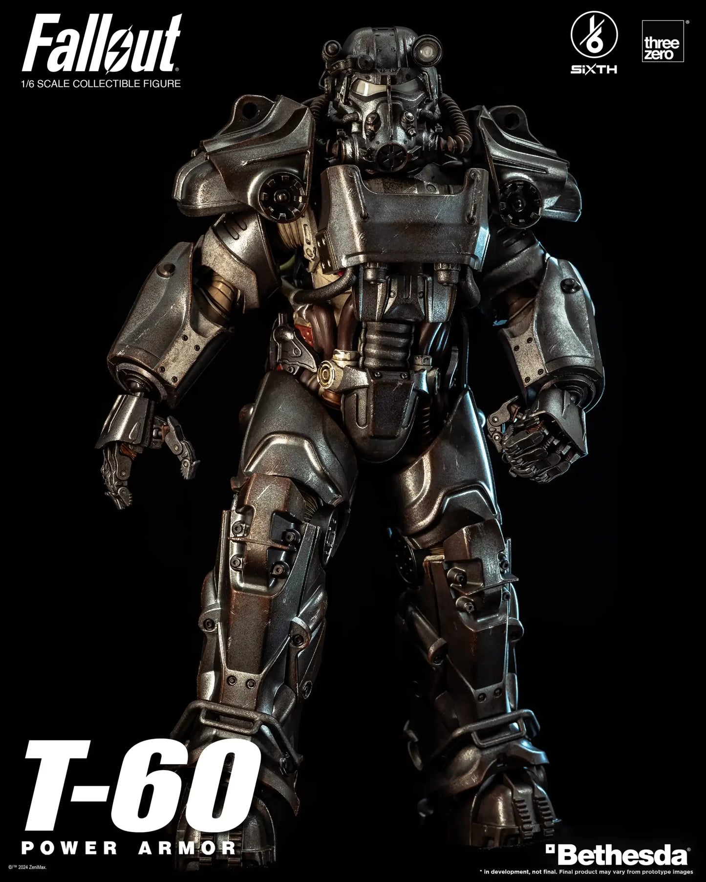 Threezero Fallout T-60 Power Armor 1:6 Collectible Figure