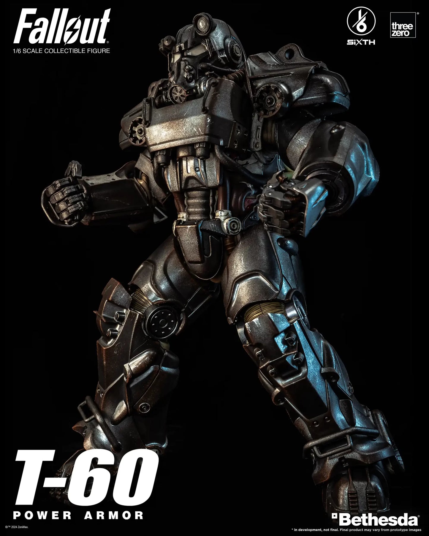 Threezero Fallout T-60 Power Armor 1:6 Collectible Figure