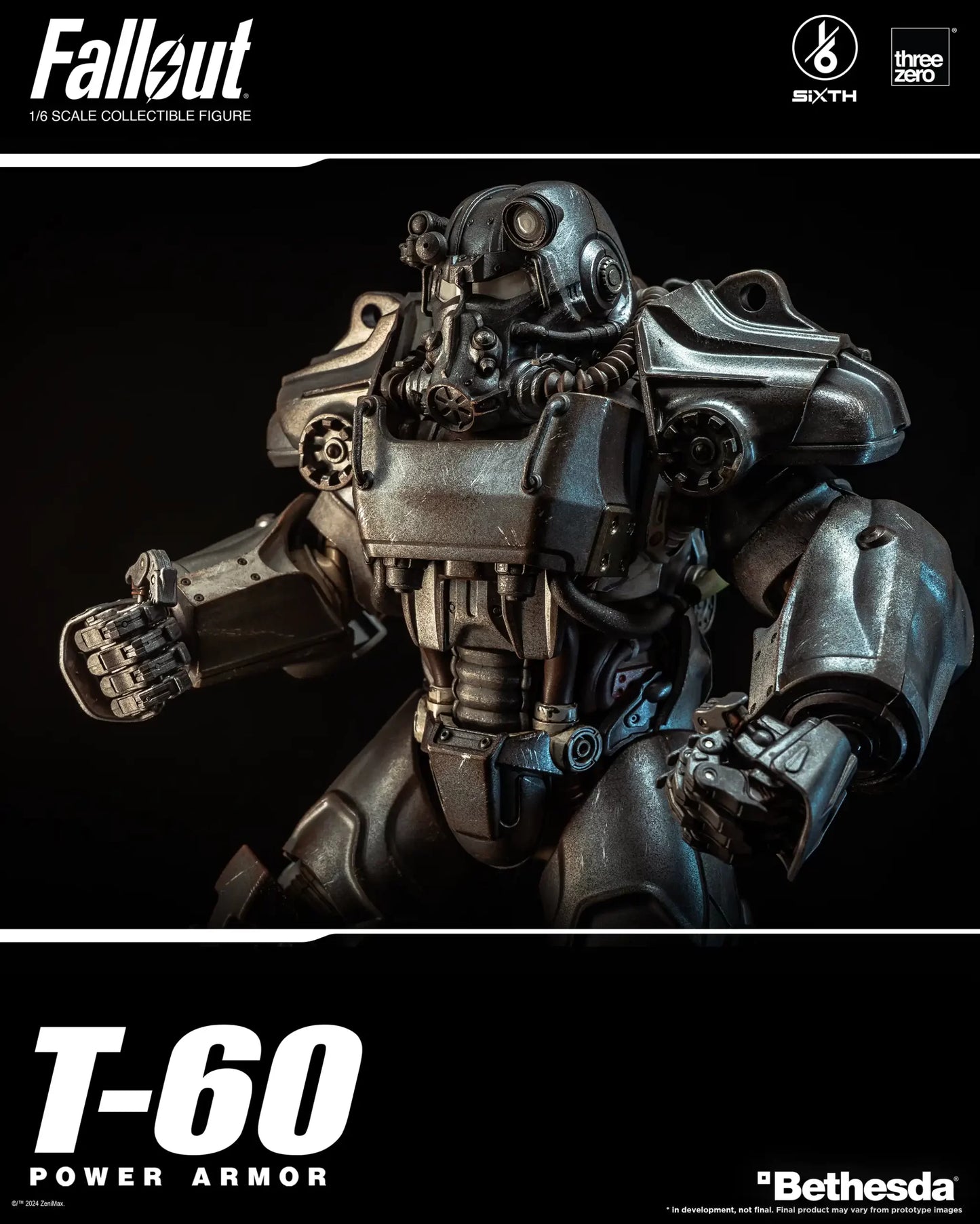 Threezero Fallout T-60 Power Armor 1:6 Collectible Figure