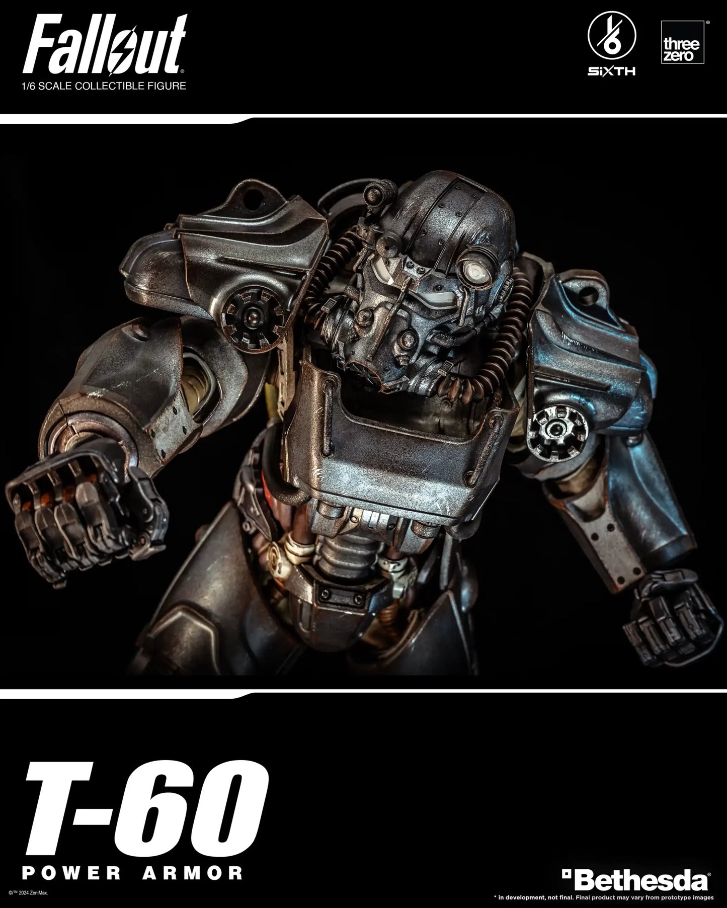 Threezero Fallout T-60 Power Armor 1:6 Collectible Figure