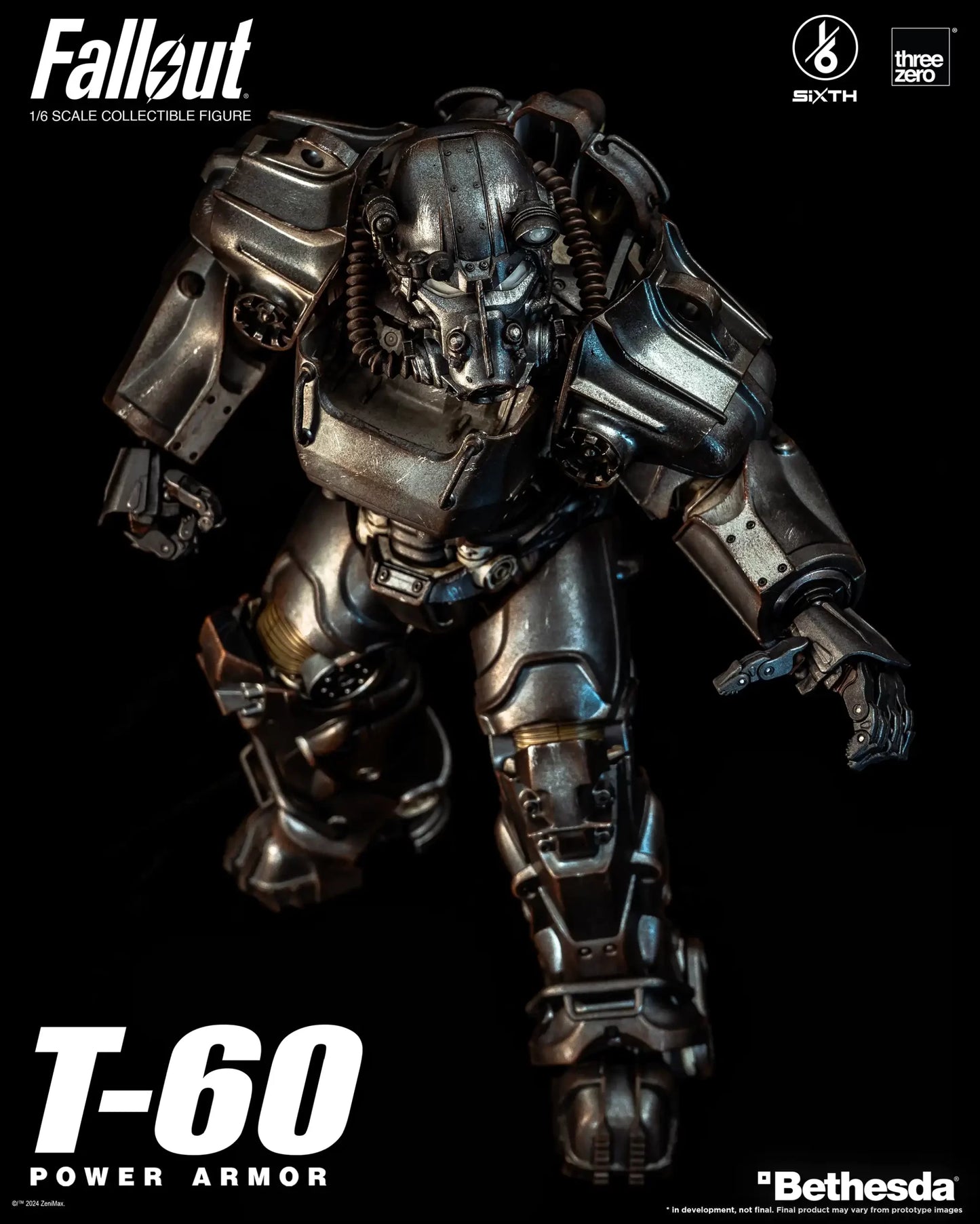 Threezero Fallout T-60 Power Armor 1:6 Collectible Figure