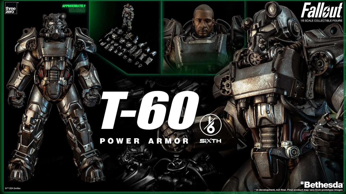 Threezero Fallout T-60 Power Armor 1:6 Collectible Figure