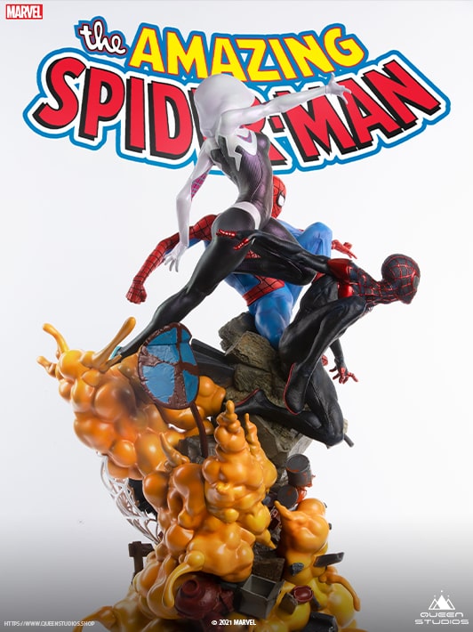 Queen Studios 1:4 Scale The Amazing Spider-Man Spider-Verse