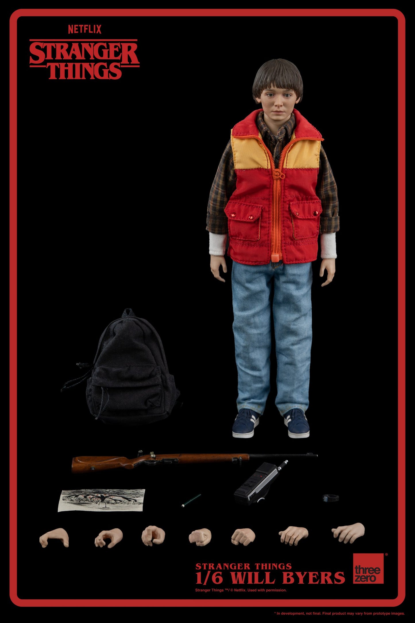 Threezero Stranger Things: Will Byers 1:6 Scale Collectible Figure