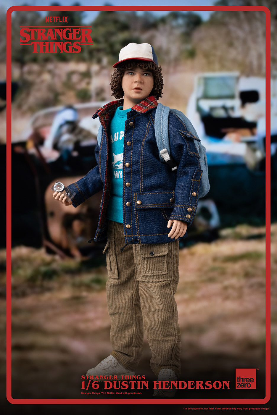 Threezero 1:6 Scale The Stranger Things - Dustin Henderson