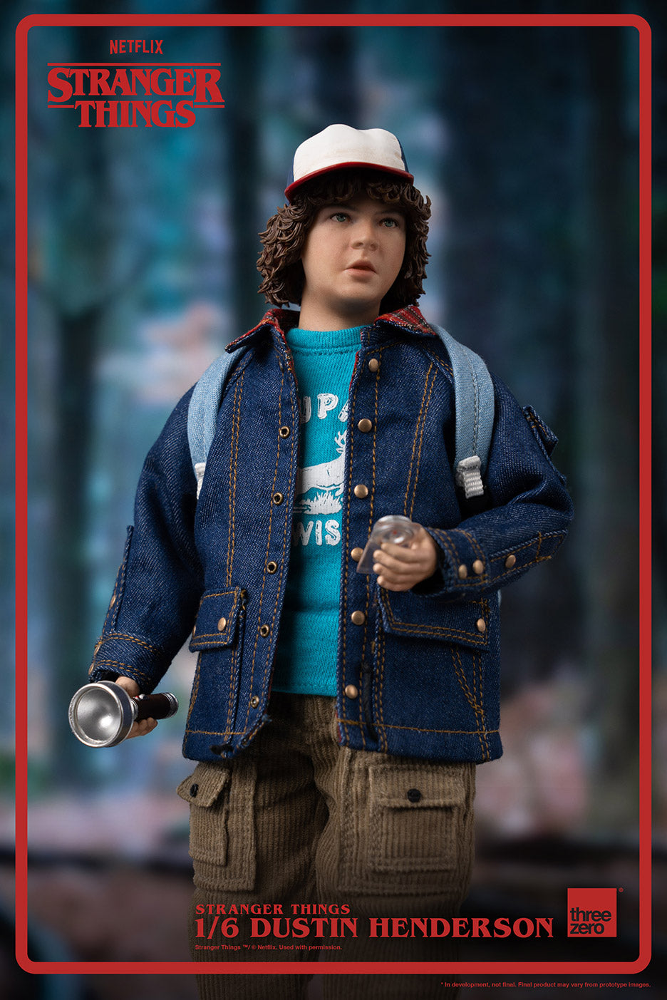 Threezero 1:6 Scale The Stranger Things - Dustin Henderson