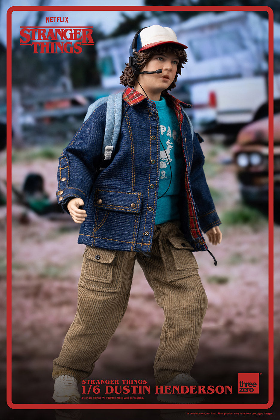 Threezero 1:6 Scale The Stranger Things - Dustin Henderson