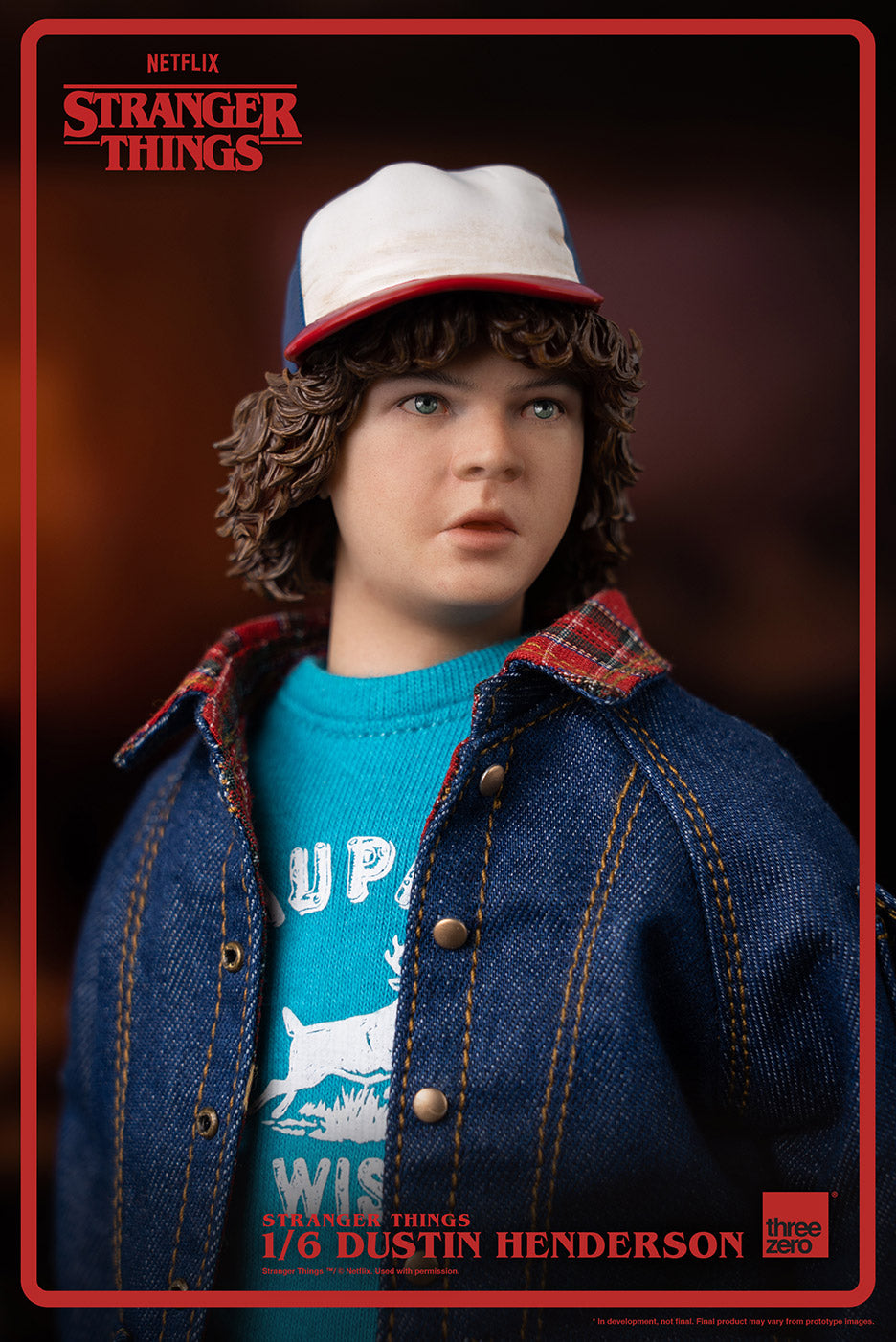 Threezero 1:6 Scale The Stranger Things - Dustin Henderson