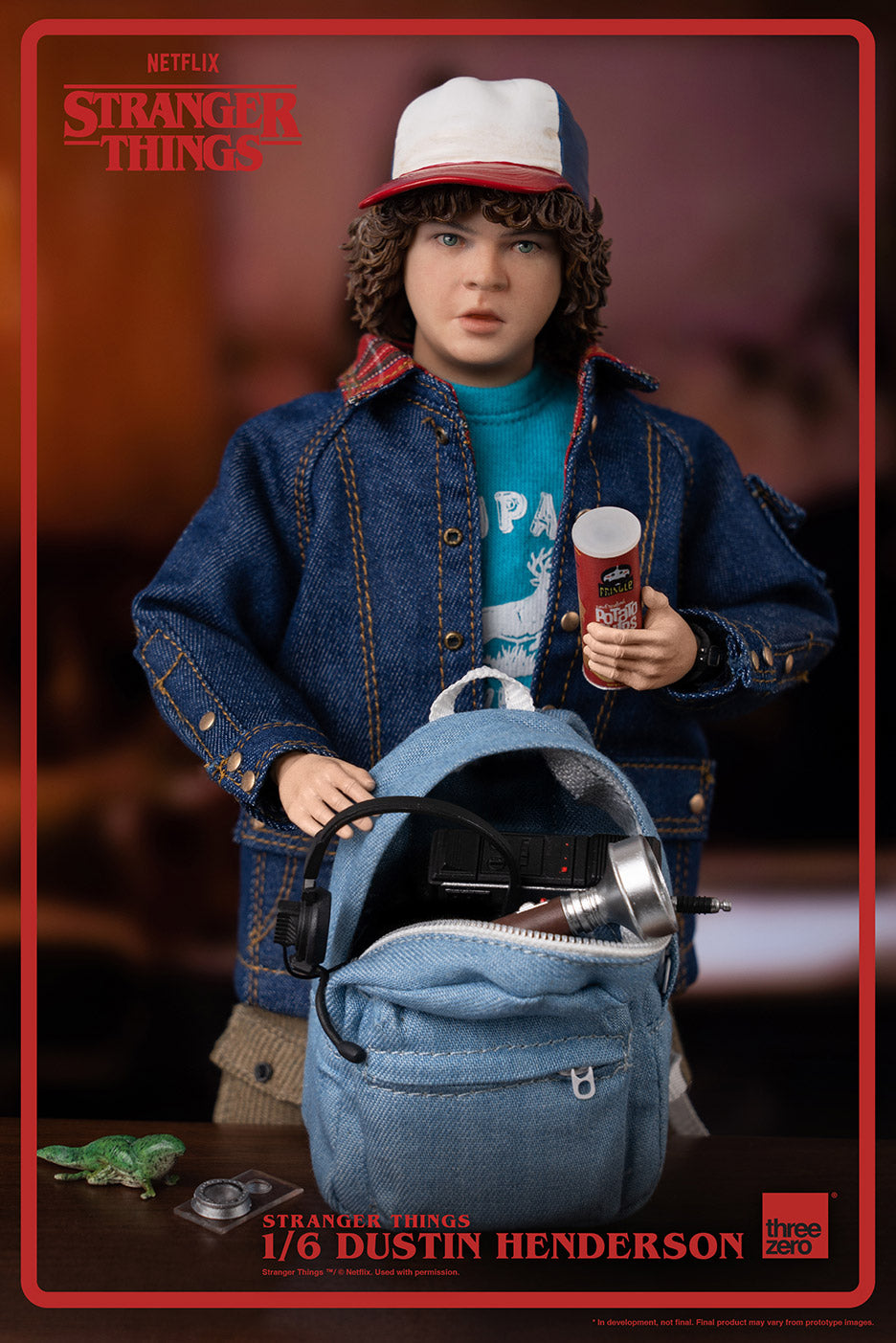 Threezero 1:6 Scale The Stranger Things - Dustin Henderson