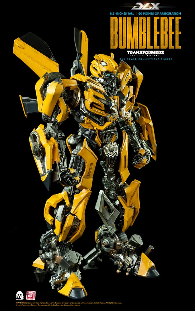 Threezero Transformers: The Last Knight DLX Bumblebee Collectible Figure