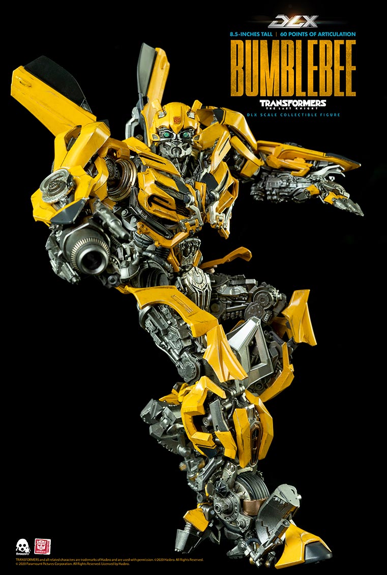 Threezero Transformers: The Last Knight DLX Bumblebee Collectible Figure