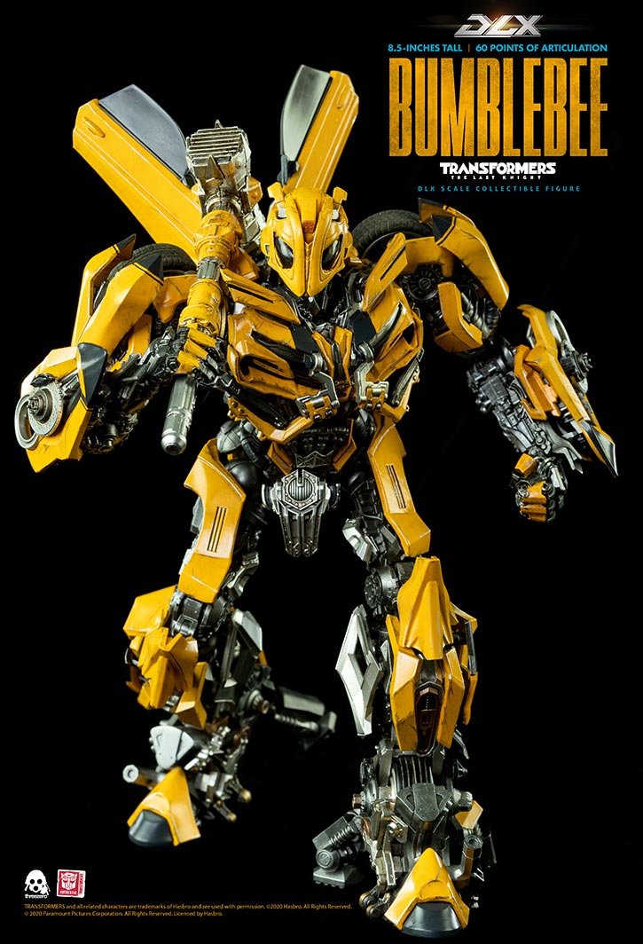 Threezero Transformers: The Last Knight DLX Bumblebee Collectible Figure