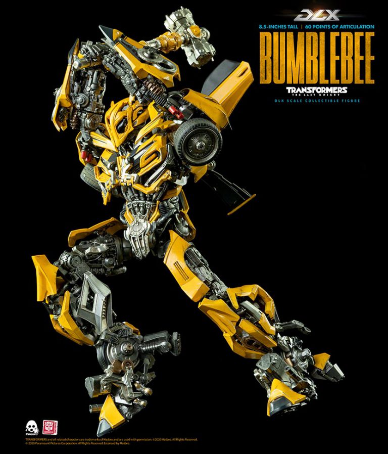 Threezero Transformers: The Last Knight DLX Bumblebee Collectible Figure