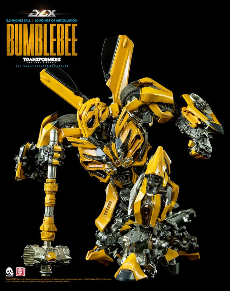 Threezero Transformers: The Last Knight DLX Bumblebee Collectible Figure