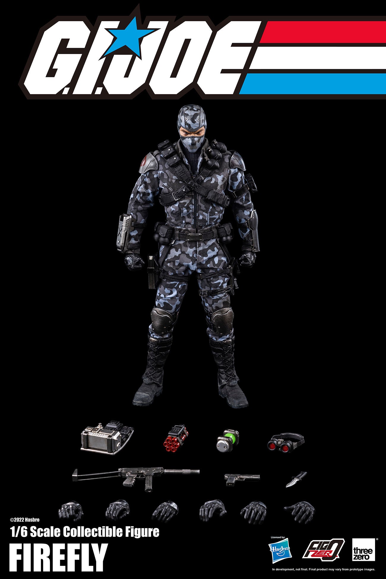 Threezero G.I. Joe - Firefly 1:6 Scale Collectible Figure