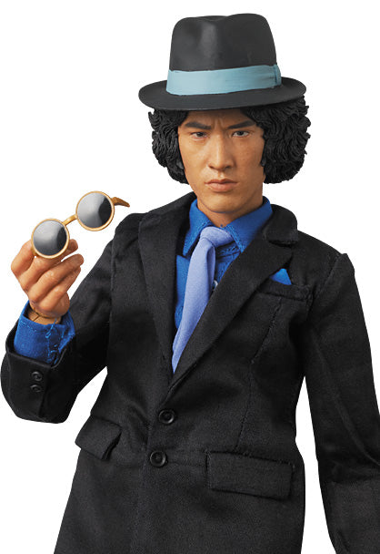 Enterbay X Medicom Toy 1:6 Scale Yusaku Matsuda Aka Shunsaku Kudo ( Blue Shirt Version )