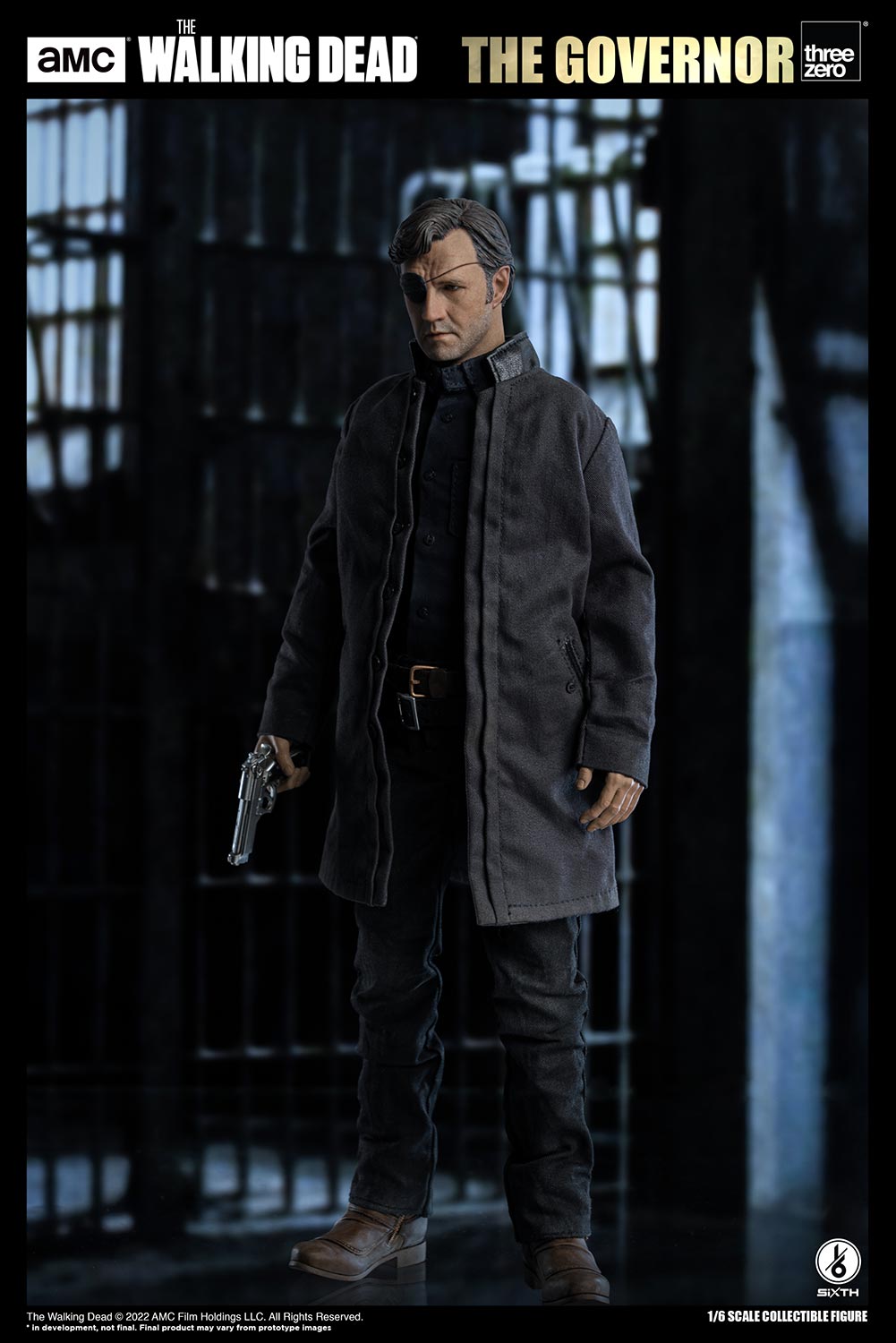 Threezero The Walking Dead: The Governor 1:6 Scale Collectible Figure