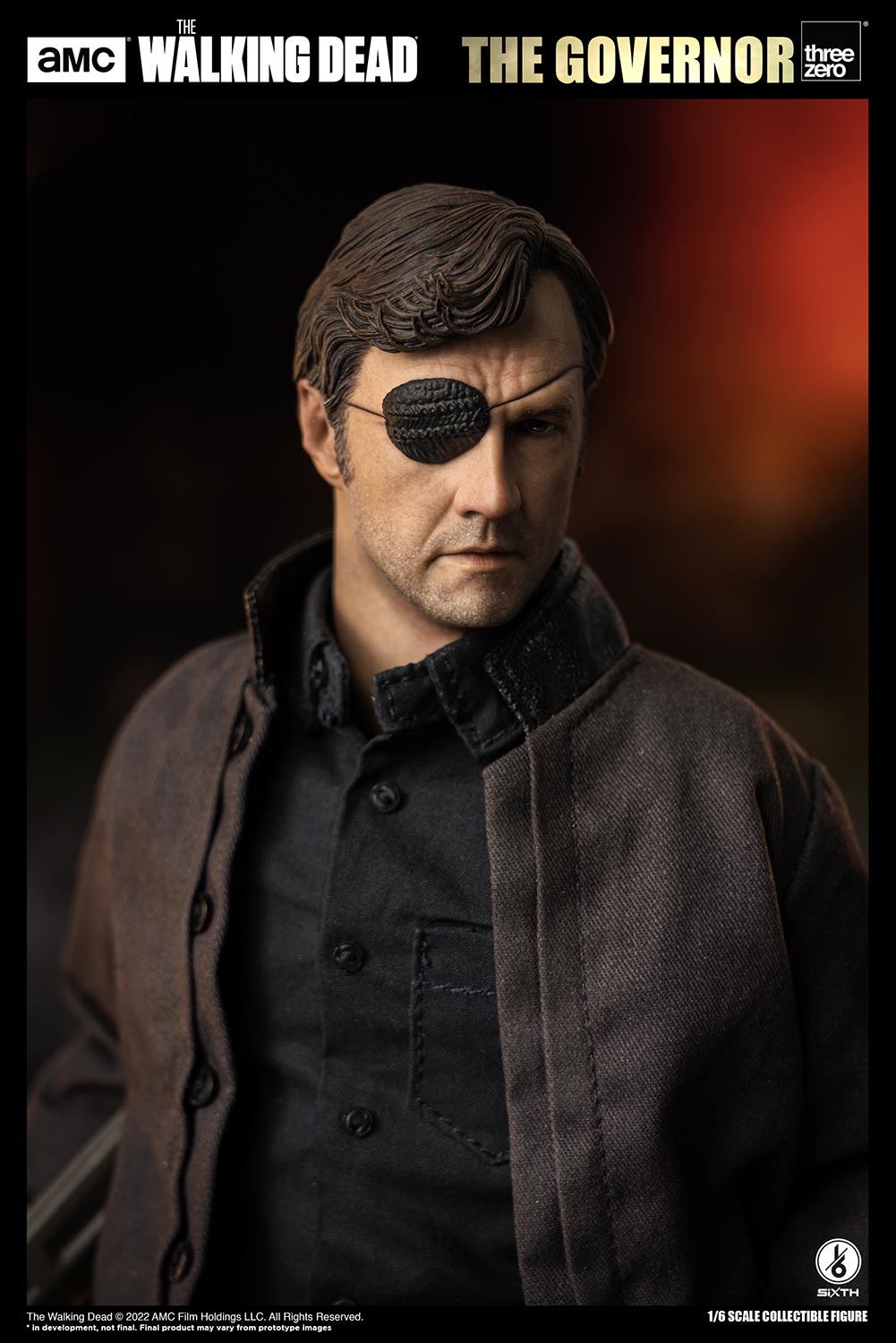 Threezero The Walking Dead: The Governor 1:6 Scale Collectible Figure