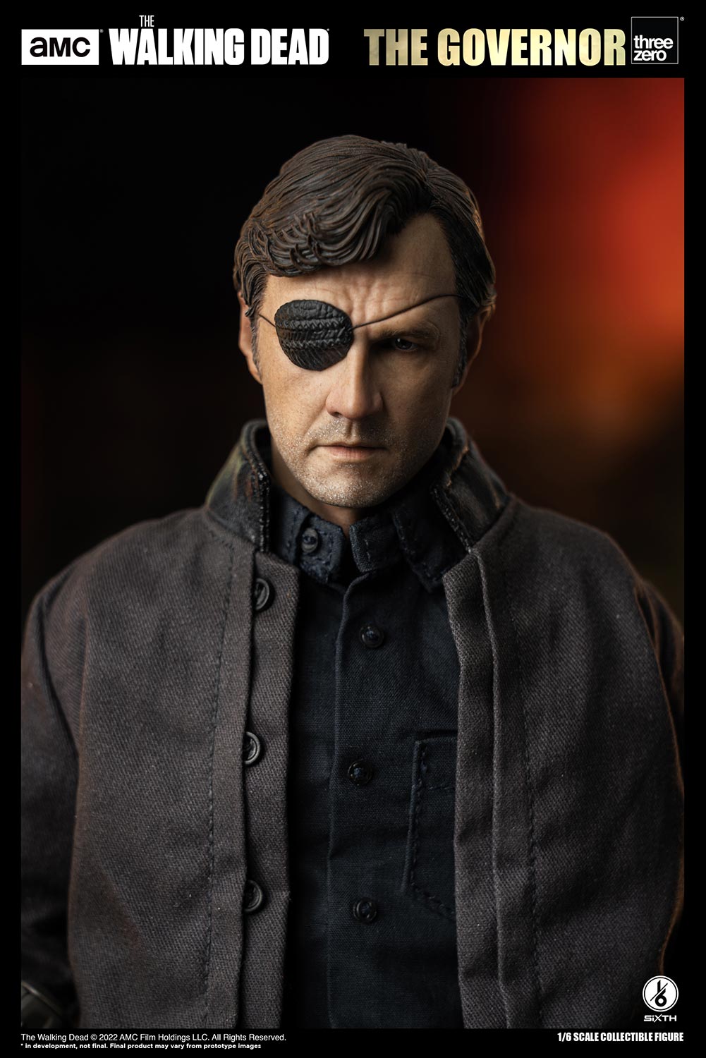 Threezero The Walking Dead: The Governor 1:6 Scale Collectible Figure