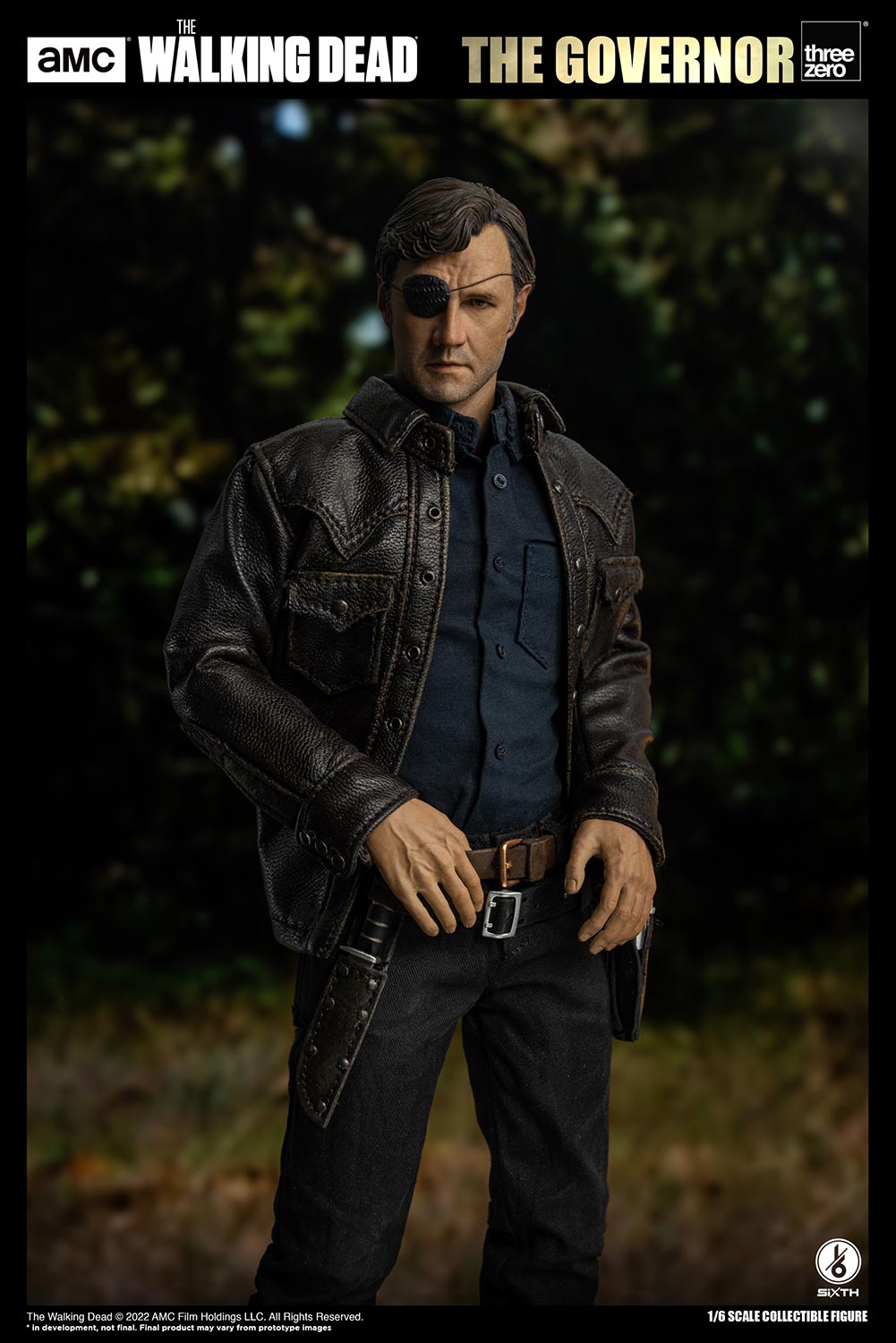 Threezero The Walking Dead: The Governor 1:6 Scale Collectible Figure