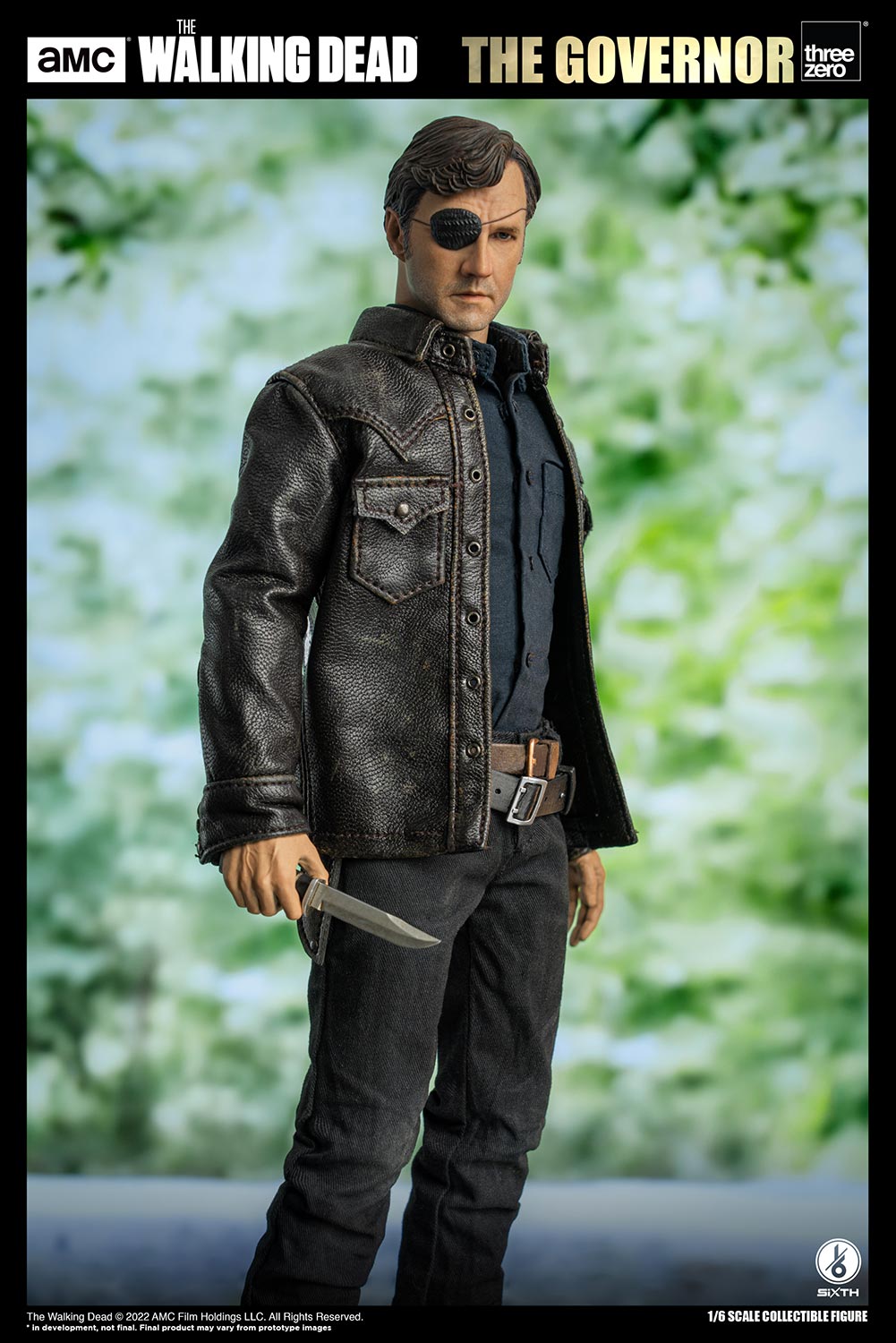 Threezero The Walking Dead: The Governor 1:6 Scale Collectible Figure