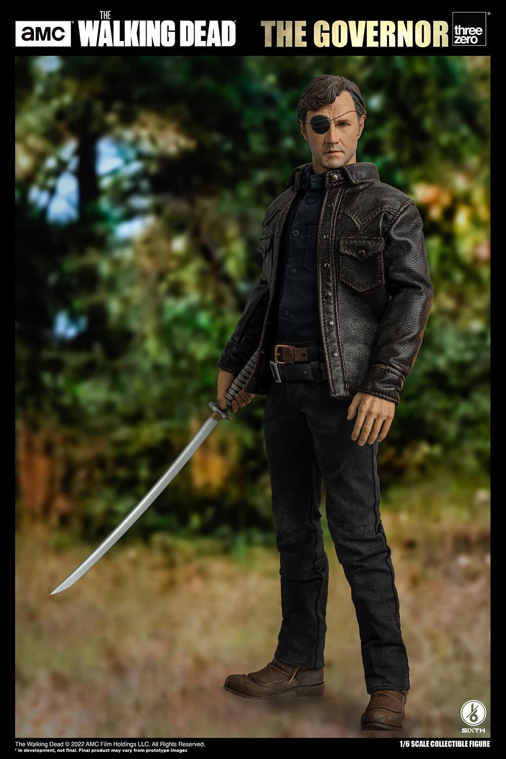 Threezero The Walking Dead: The Governor 1:6 Scale Collectible Figure