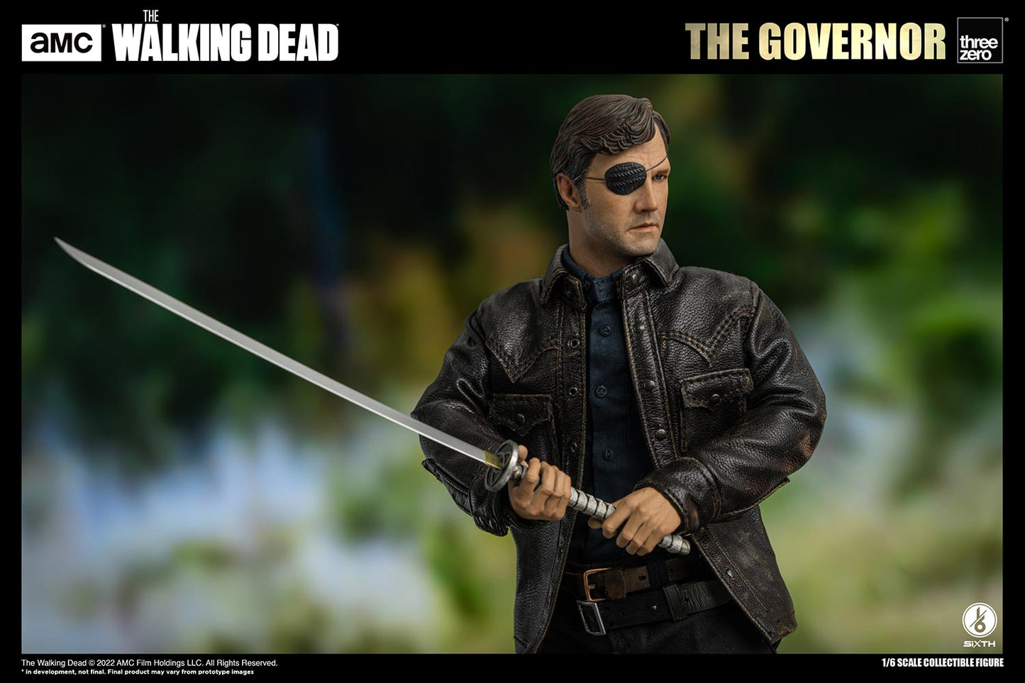 Threezero The Walking Dead: The Governor 1:6 Scale Collectible Figure