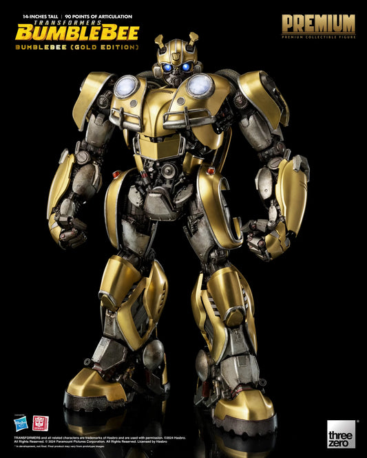 Threezero Transformers: Bumblebee PREMIUM Bumblebee (Gold Edition)