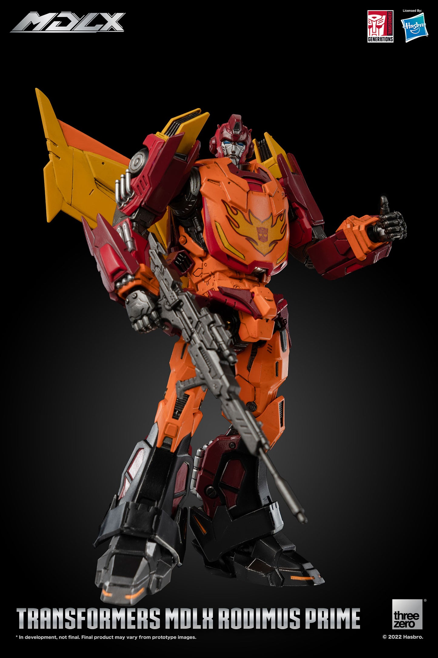 Threezero Transformers MDLX Rodimus Prime