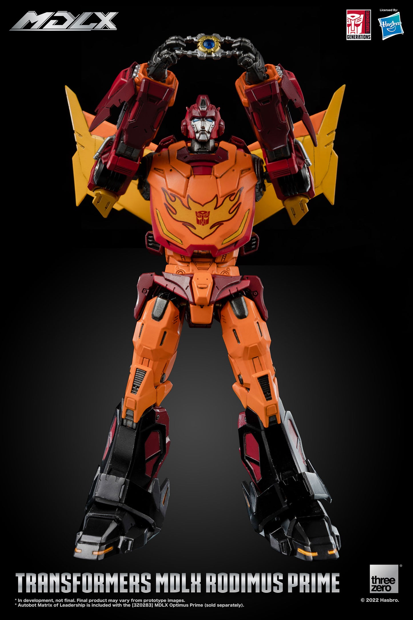 Threezero Transformers MDLX Rodimus Prime