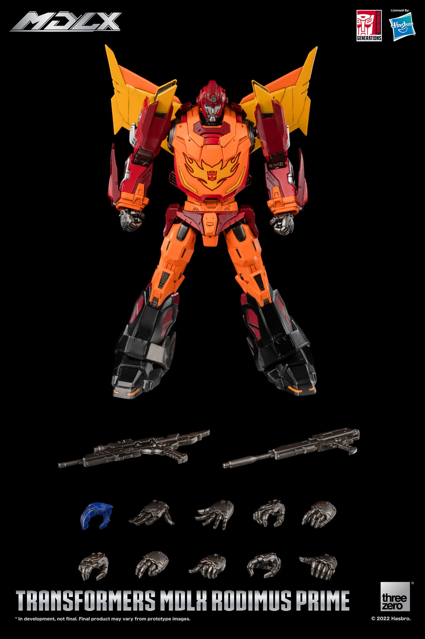 Threezero Transformers MDLX Rodimus Prime