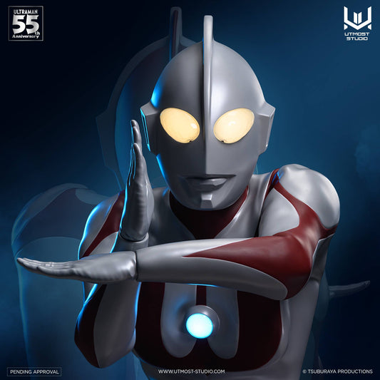 Utmost Studio 1:1 Scale Ultraman Half Bust Statue