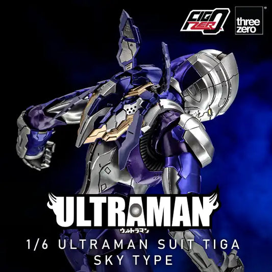 Threezero FigZero Anime 'Ultraman' Suit Tiga Sky Type 1:6 Scale Collectible Figure