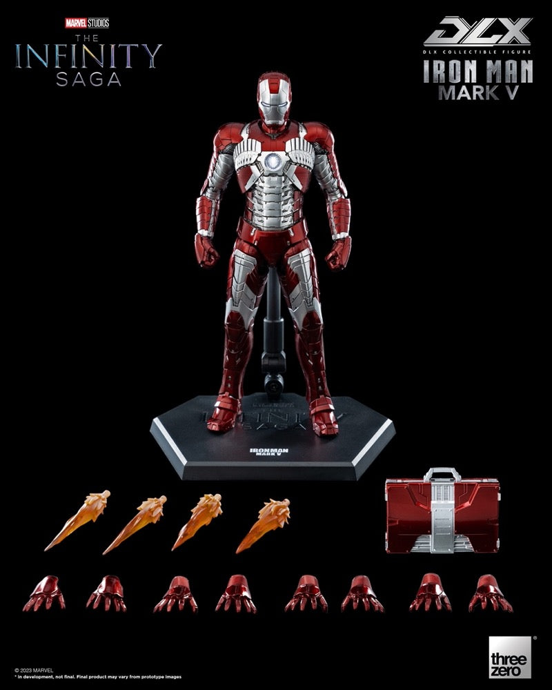 ThreeZero Marvel Studios: The Infinity Saga DLX Iron Man Mark 5