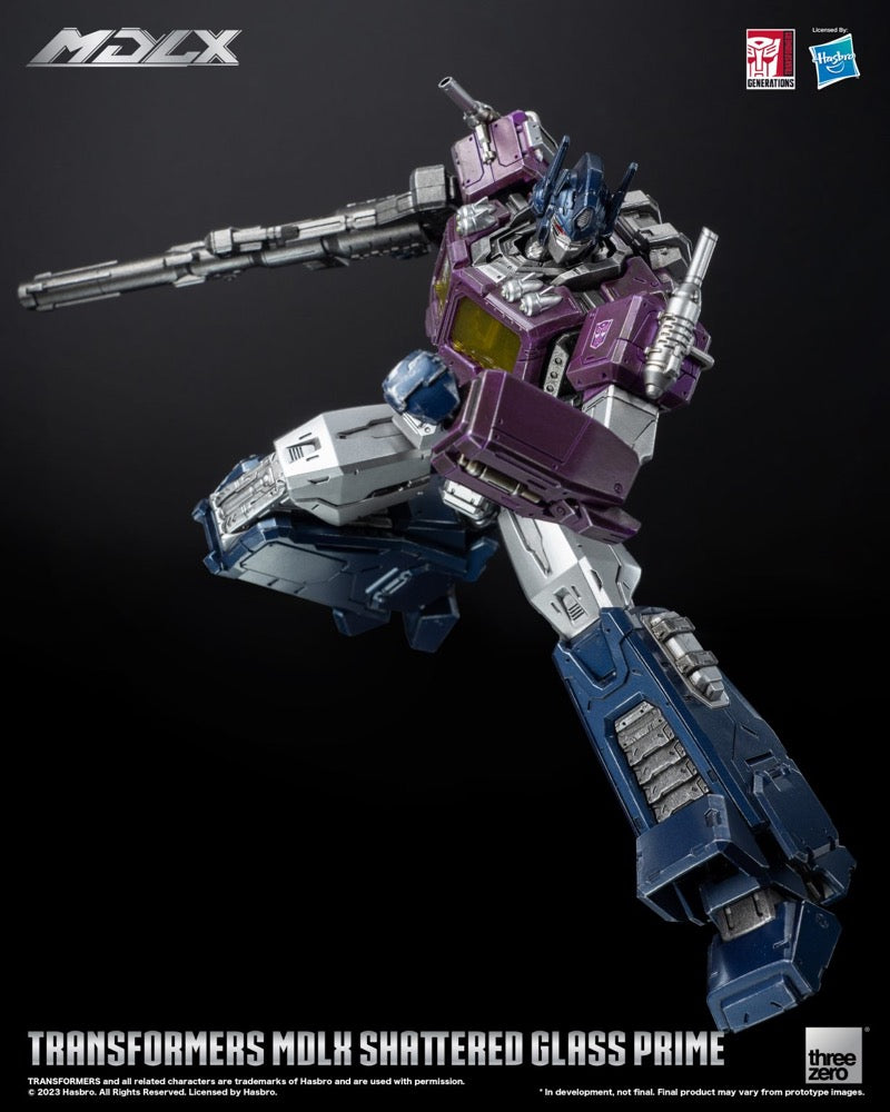 Threezero Transformers MDLX Shattered Glass Optimus Prime