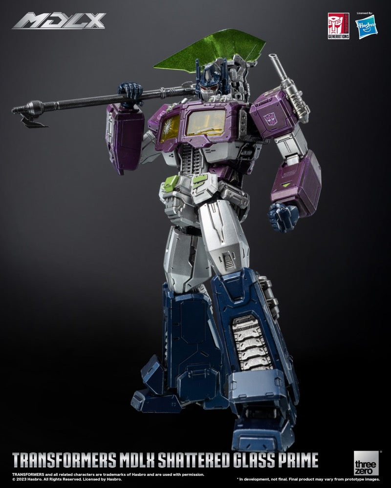 Threezero Transformers MDLX Shattered Glass Optimus Prime