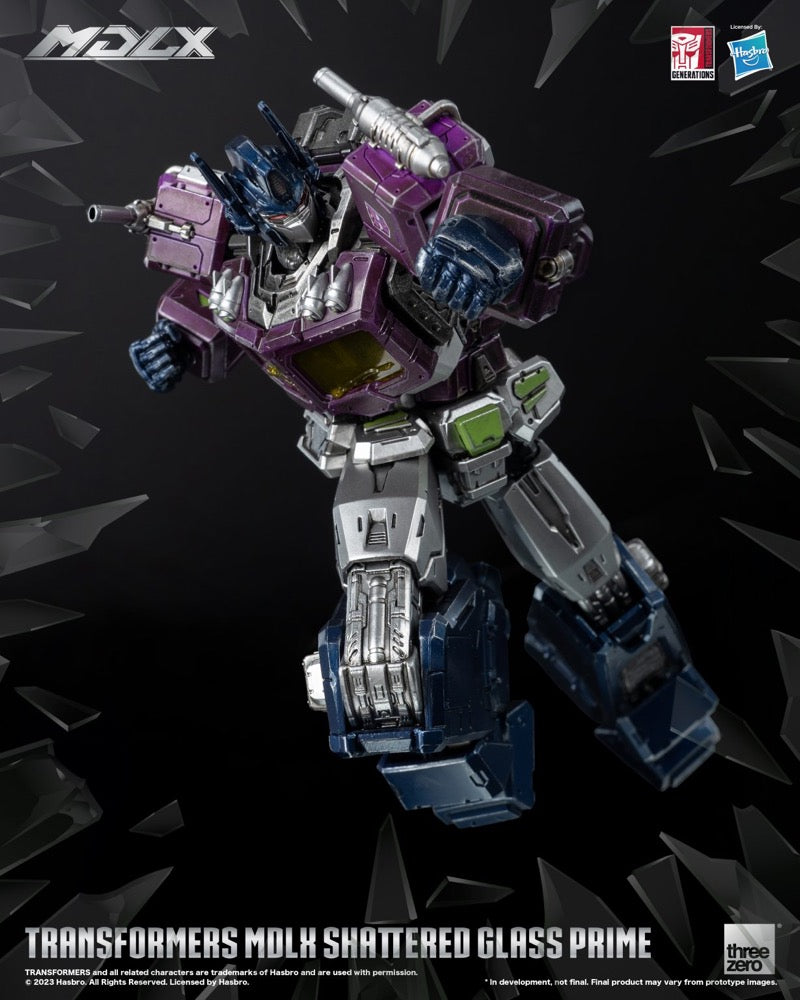 Threezero Transformers MDLX Shattered Glass Optimus Prime