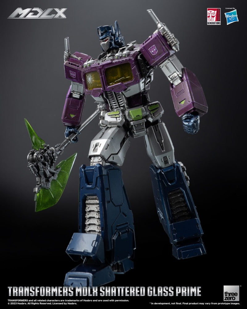 Threezero Transformers MDLX Shattered Glass Optimus Prime