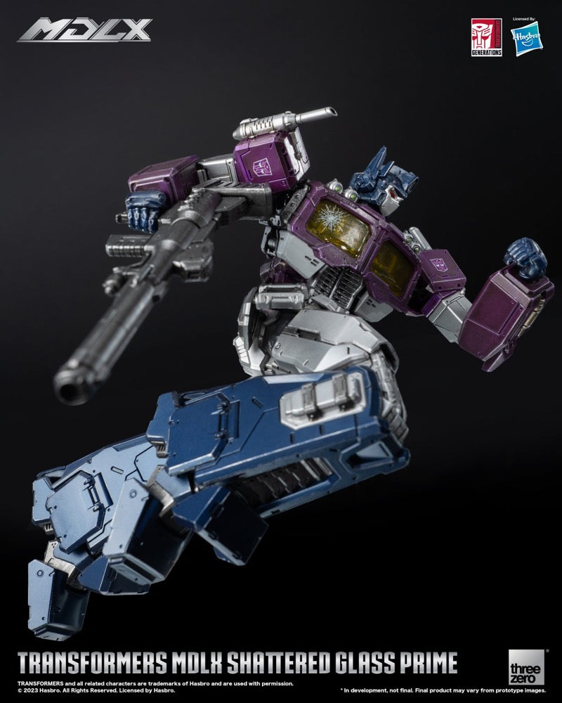 Threezero Transformers MDLX Shattered Glass Optimus Prime