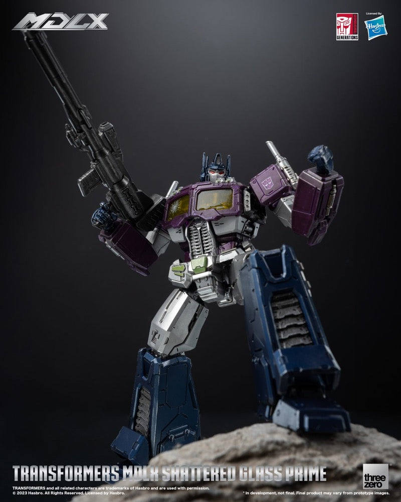 Threezero Transformers MDLX Shattered Glass Optimus Prime